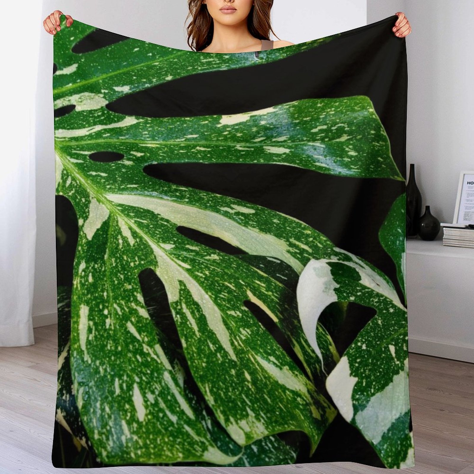 ผ้าห่มลายโมนสเตอร่า ไทย คอนสเต - Monstera Thai Constellation บทวิจารณ์และราคา